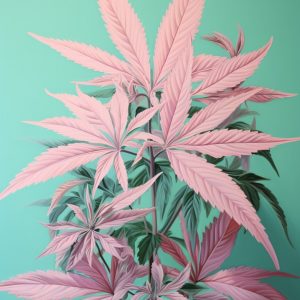 Cannabis 1 - Πίνακας σε καμβά
