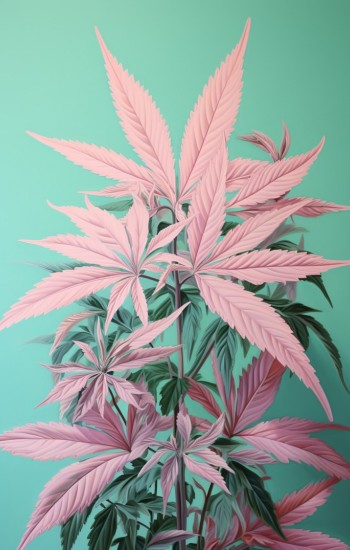 Cannabis 1 - Πίνακας σε καμβά