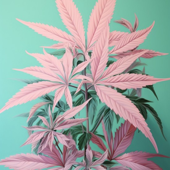 Cannabis 1 - Πίνακας σε καμβά