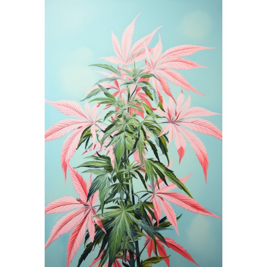 Cannabis 2 - Πίνακας σε καμβά Κάδρα / Καμβάδες