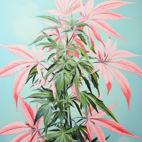 Cannabis 2 - Πίνακας σε καμβά