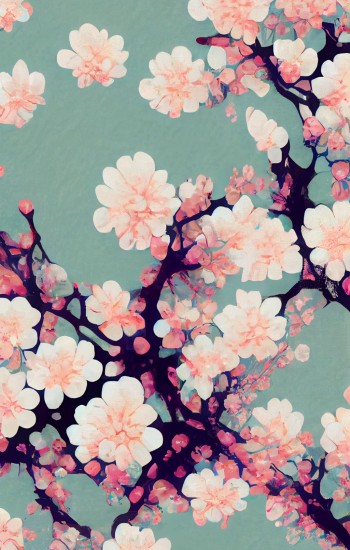 Cherry blossoms - Πίνακας σε καμβά