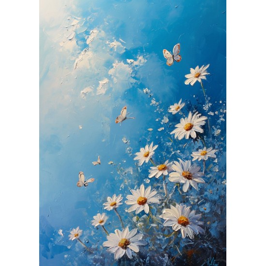 Daisies - Πίνακας σε καμβά