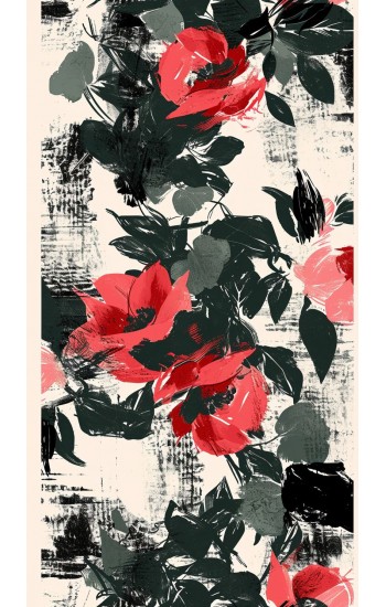 Floral pattern - Πίνακας σε καμβά