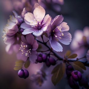 Flowers in nature - Πίνακας σε καμβά