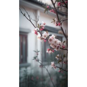 Garden in china - Πίνακας σε καμβά