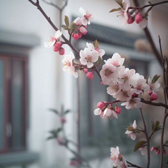 Garden in china - Πίνακας σε καμβά