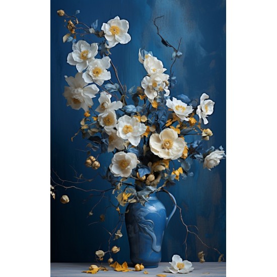 Jasmine bouquet - Πίνακας σε καμβά Κάδρα / Καμβάδες