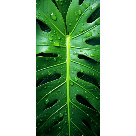 Leaf water - Πίνακας σε καμβά Κάδρα / Καμβάδες