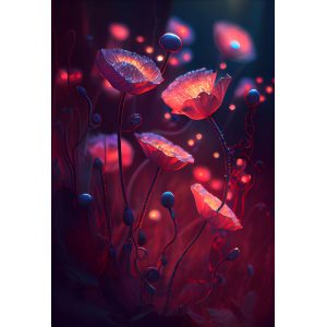 Magic nights - Πίνακας σε καμβά