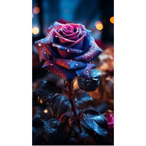 Magic rose - Πίνακας σε καμβά Magic rose - Πίνακας σε καμβά