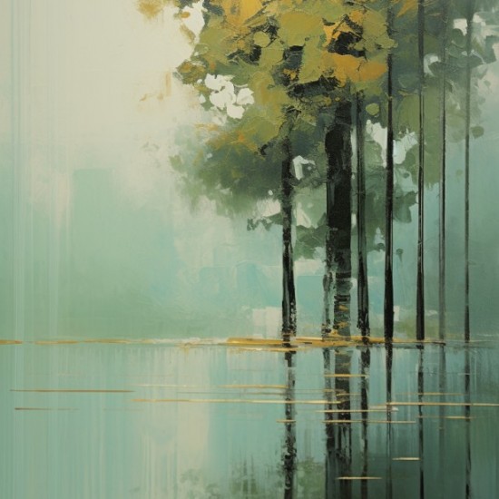 Peaceful reflections - Πίνακας σε καμβά