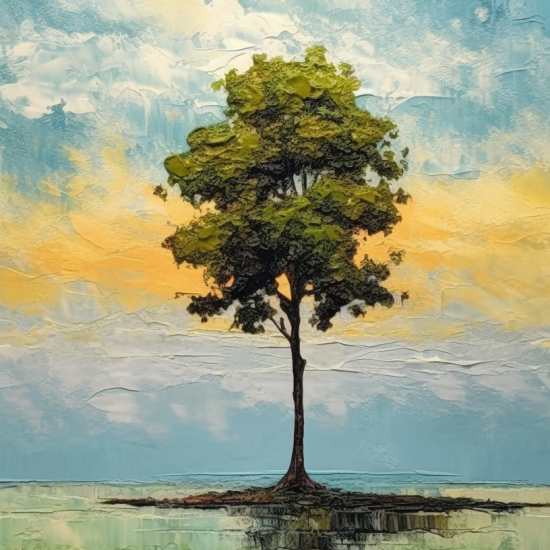 Reflection of light - Πίνακας σε καμβά