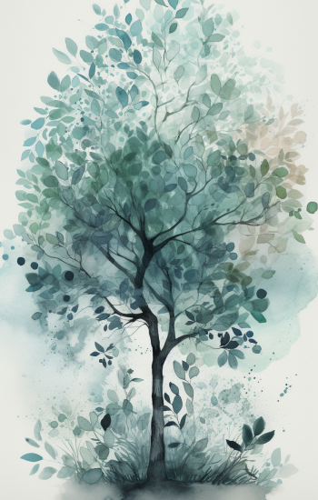 Small tree - Πίνακας σε καμβά
