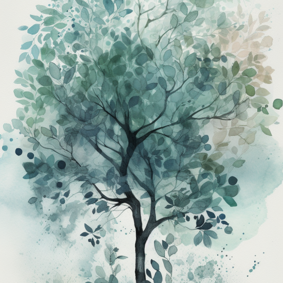 Small tree - Πίνακας σε καμβά