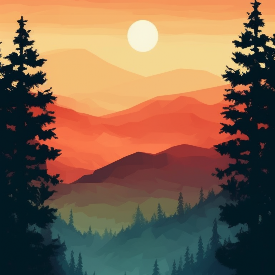 The view - Πίνακας σε καμβά