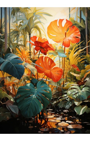 Tropical paradise 2 - Πίνακας σε καμβά
