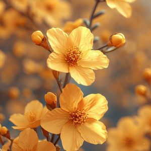 Yellow flowers - Πίνακας σε καμβά Yellow flowers - Πίνακας σε καμβά