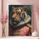 General tiger 1 - Πίνακας σε καμβά Κάδρα / Καμβάδες