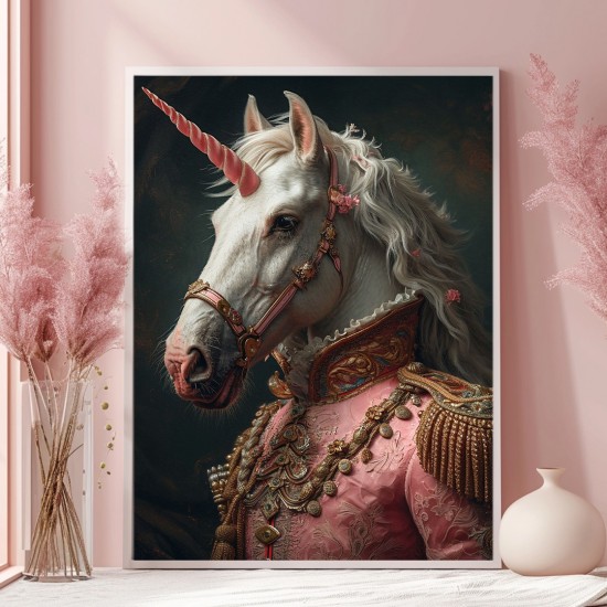 General unicorn 2 - Πίνακας σε καμβά Κάδρα / Καμβάδες
