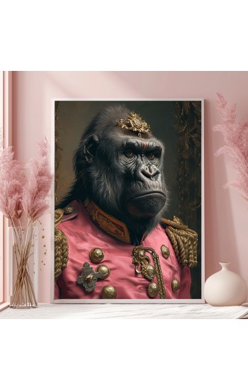 General gorilla -  Πίνακας σε καμβά