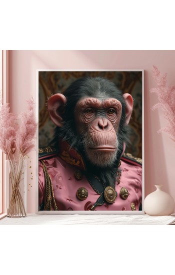 General monkey -  Πίνακας σε καμβά