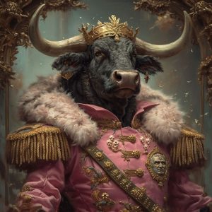 General bull -  Πίνακας σε καμβά