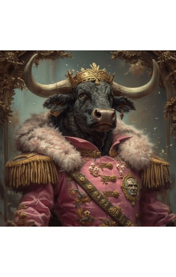 General bull -  Πίνακας σε καμβά