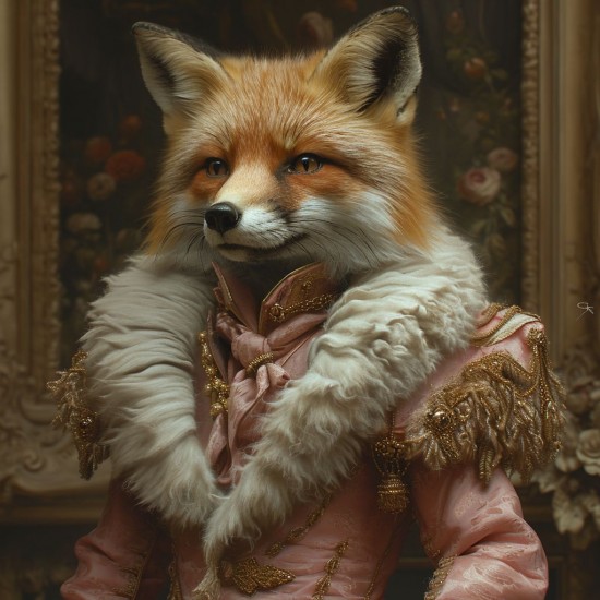 General fox - Πίνακας σε καμβά Κάδρα / Καμβάδες