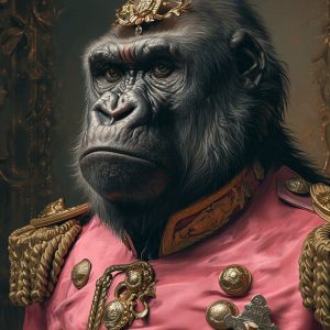General gorilla - Πίνακας σε καμβά General gorilla - Πίνακας σε καμβά