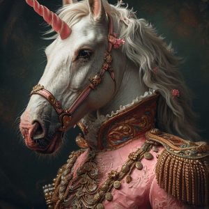 General unicorn 2 - Πίνακας σε καμβά General unicorn 2 - Πίνακας σε καμβά