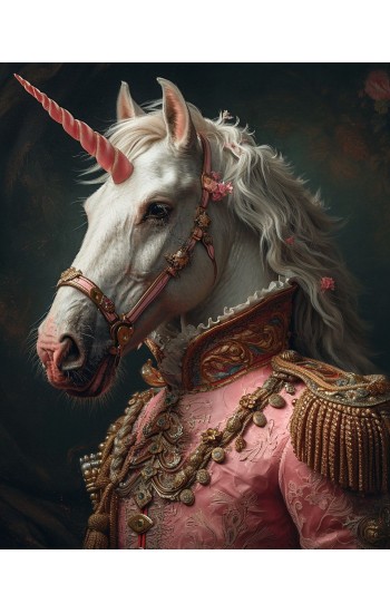 General unicorn 2 -  Πίνακας σε καμβά