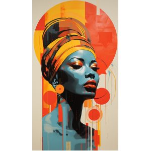 African days - Πίνακας σε καμβά