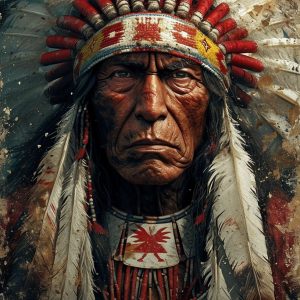 Ancient American - Πίνακας σε καμβά Ancient American - Πίνακας σε καμβά