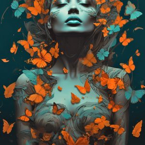 Butterflies - Πίνακας σε καμβά