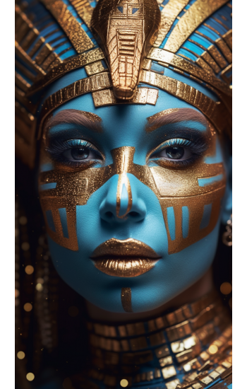 Egyptian woman face - Πίνακας σε καμβά