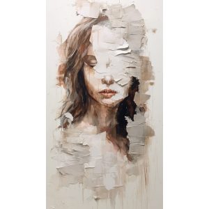 Faceless woman - Πίνακας σε καμβά
