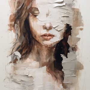 Faceless woman - Πίνακας σε καμβά Faceless woman - Πίνακας σε καμβά