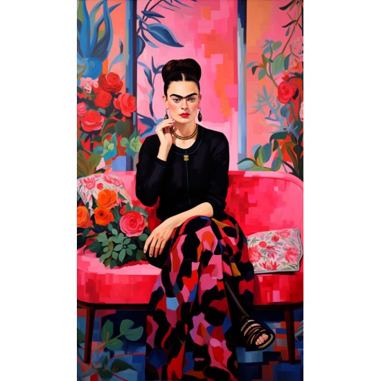 Frida Kahlo 2 - Πίνακας σε καμβά Κάδρα / Καμβάδες