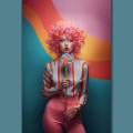 Funky girl - Πίνακας σε καμβά - Πίνακας σε καμβά Κάδρα / Καμβάδες Funky girl - Πίνακας σε καμβά - Πίνακας σε καμβά Κάδρα / Καμβάδες