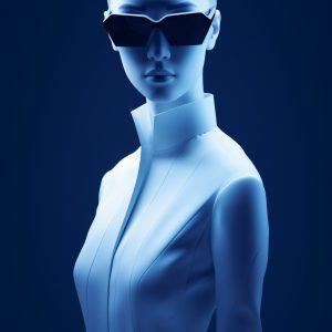 Future woman - Πίνακας σε καμβά Future woman - Πίνακας σε καμβά
