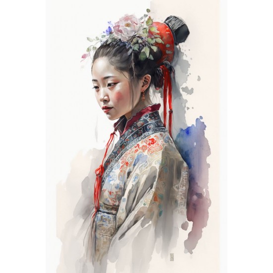 Greylady - Πίνακας σε καμβά