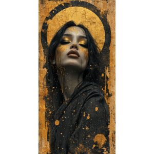 Holy girl -  Πίνακας σε καμβά