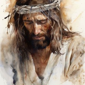 Jesus wept - Πίνακας σε καμβά