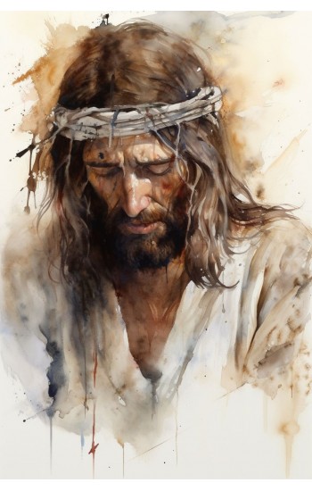 Jesus wept - Πίνακας σε καμβά