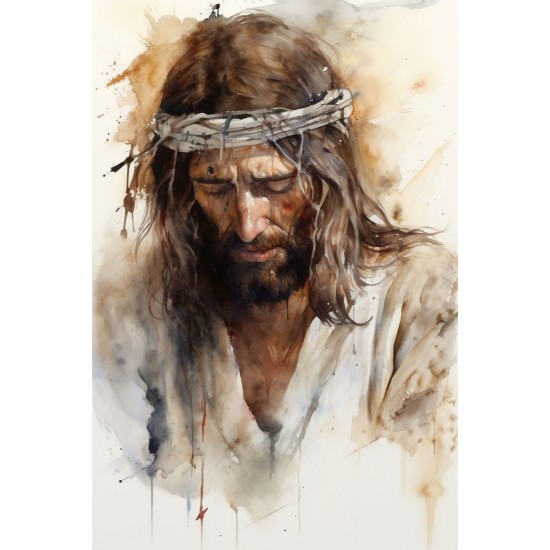 Jesus wept - Πίνακας σε καμβά - Πίνακας σε καμβά Κάδρα / Καμβάδες