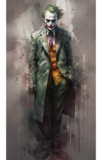 Joker - Πίνακας σε καμβά