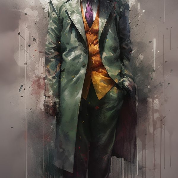 Joker - Πίνακας σε καμβά