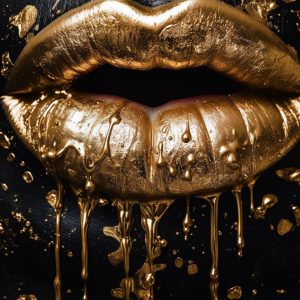 Luscious lips - Πίνακας σε καμβά Luscious lips - Πίνακας σε καμβά