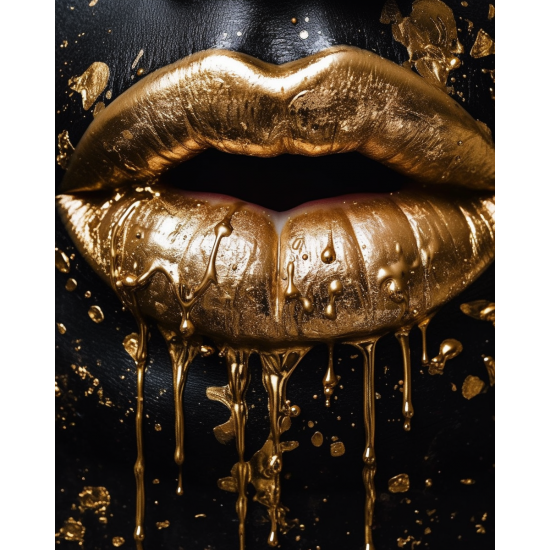 Luscious lips - Πίνακας σε καμβά